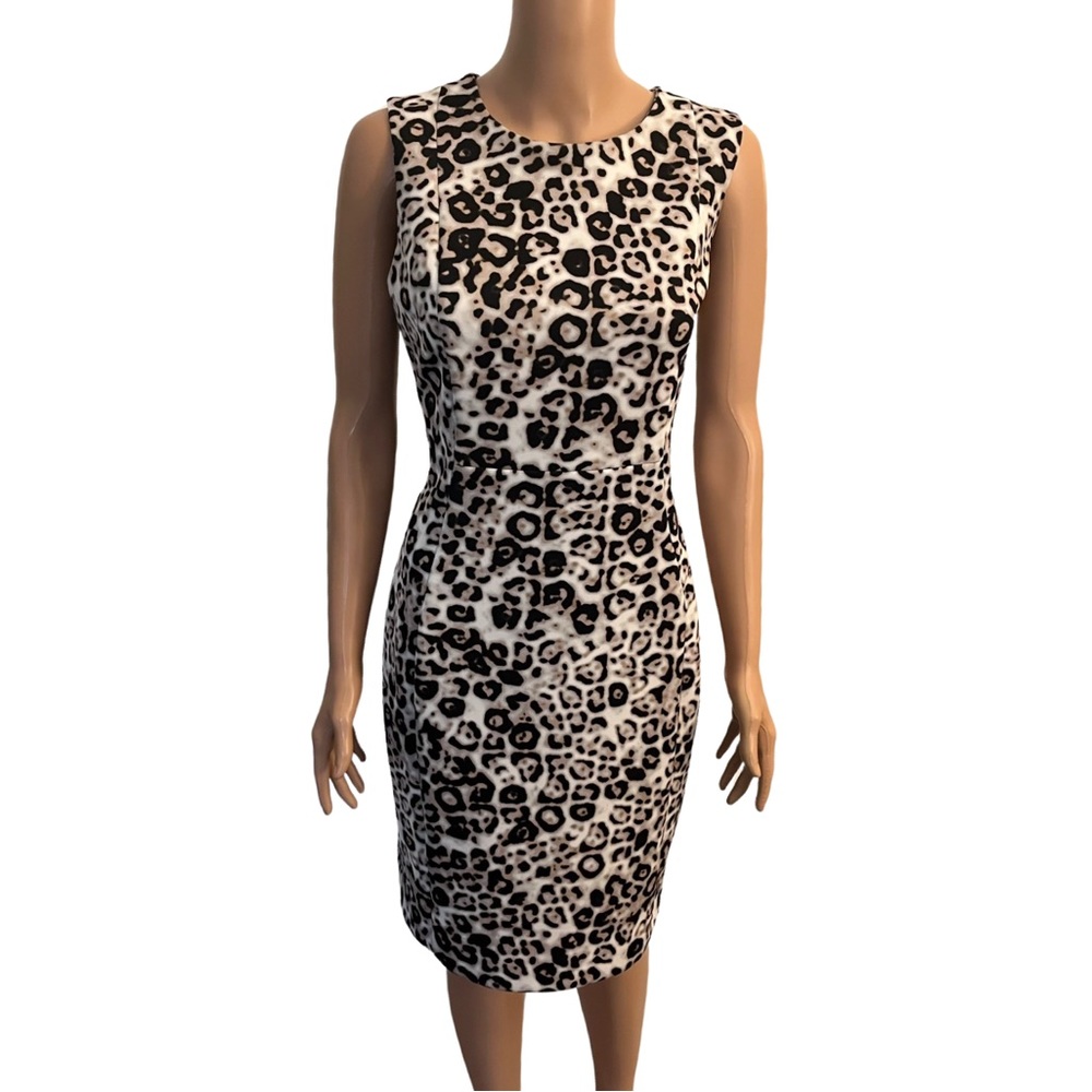 Calvin Klein animal print dress.